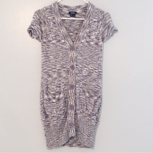 Button Down Sweater Dress - Picture 1 of 4